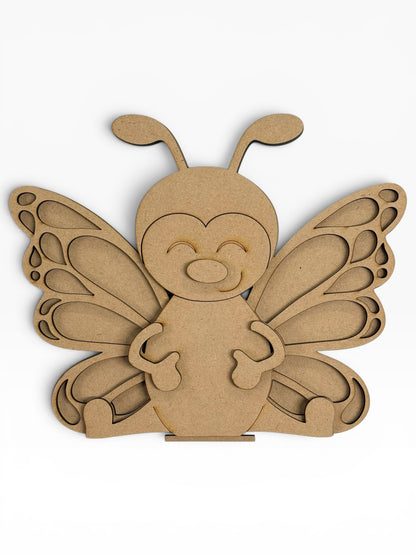 Layered Butterfly Shelf Sitter Creative Kit