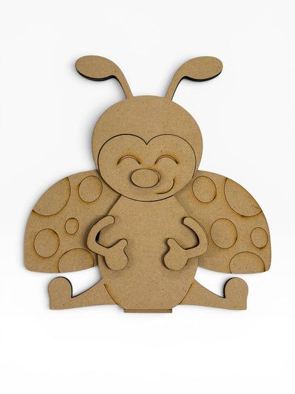 Layered Lady Bug Shelf Sitter Creative Kit