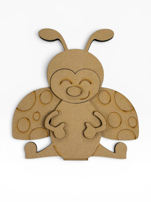 Layered Lady Bug Shelf Sitter Creative Kit