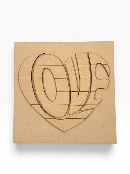 Layered Pride Love Sign Creative Kit