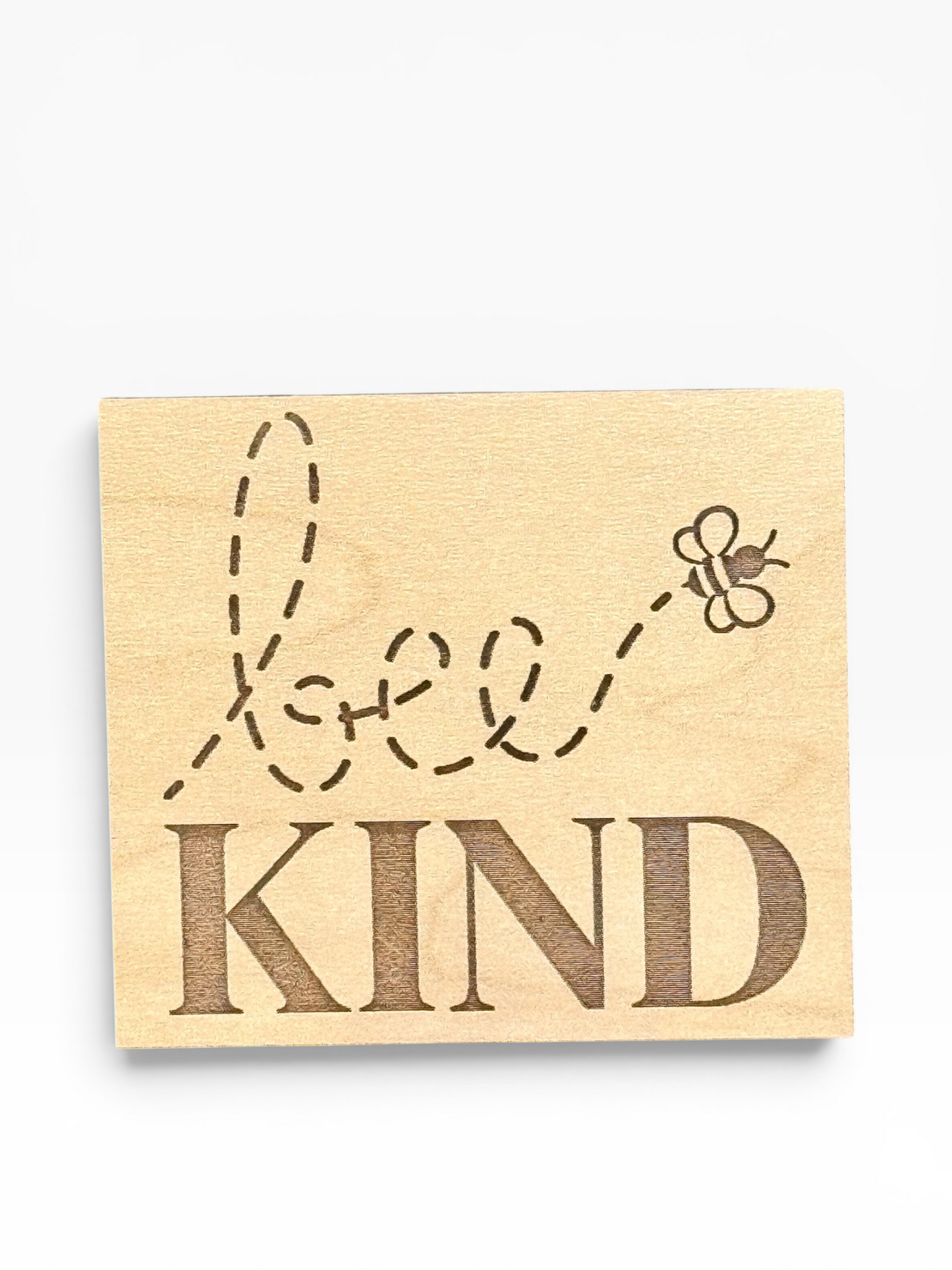 Bee Kind Wooden Magnet