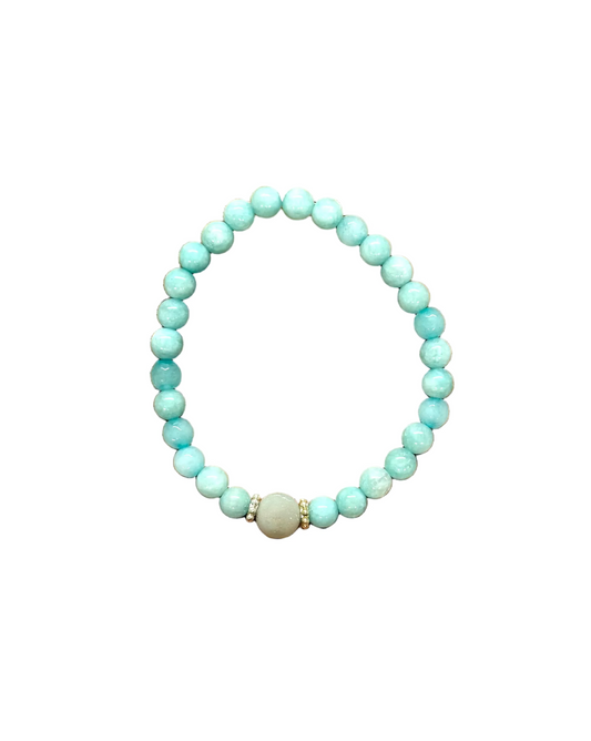 022 - Turquoise Beaded Bracelet