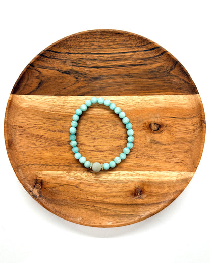 022 - Turquoise Beaded Bracelet