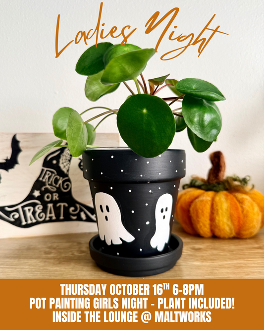 Ladies Night Spooky Pot Painting Workshop