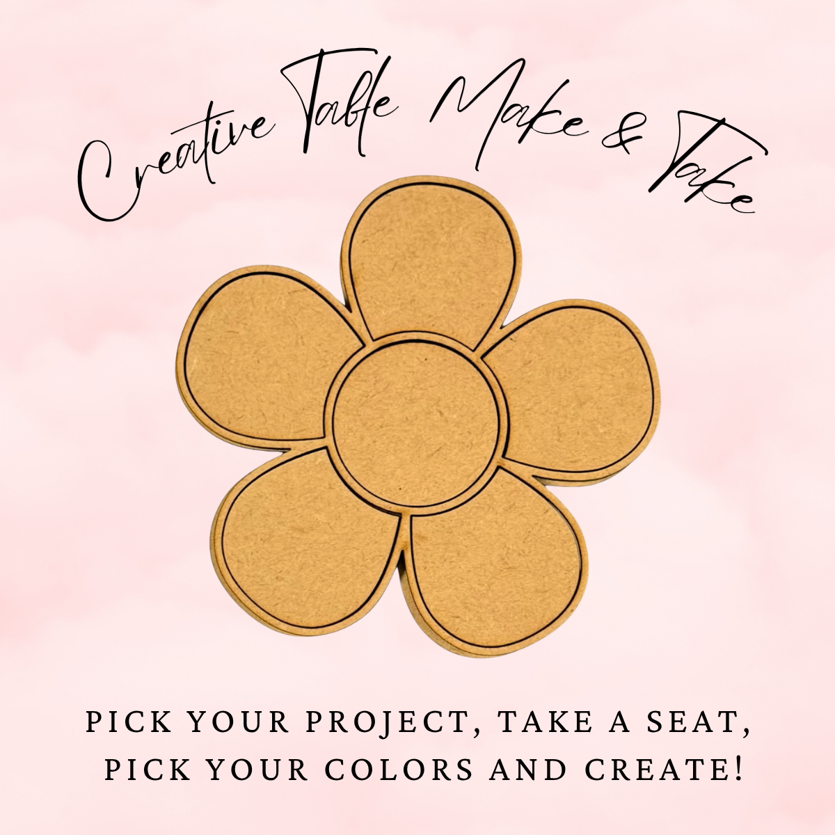 Layered Flower Magnet Creative Kit