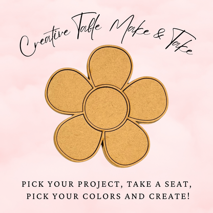Layered Flower Magnet Creative Kit