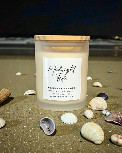 Midnight Tide 5oz Wickless Soy Candle
