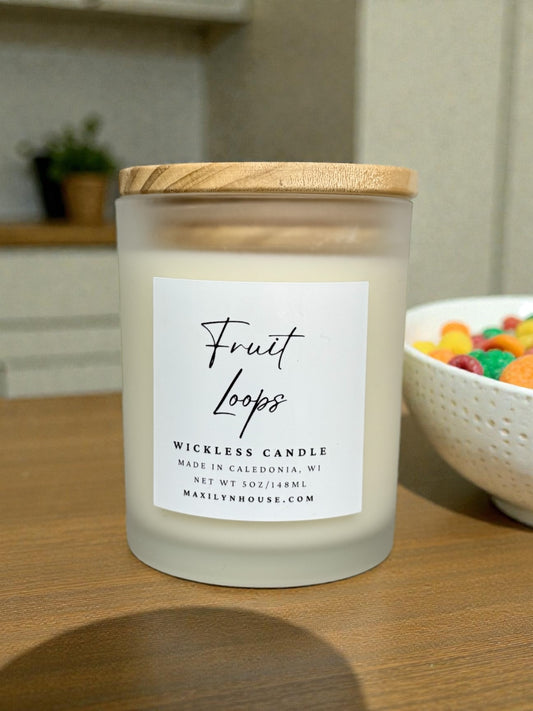 Fruit Loops 5oz Wickless Soy Candle