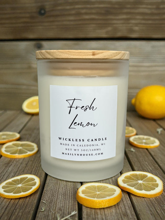 Fresh Lemon 5oz Wickless Soy Candle