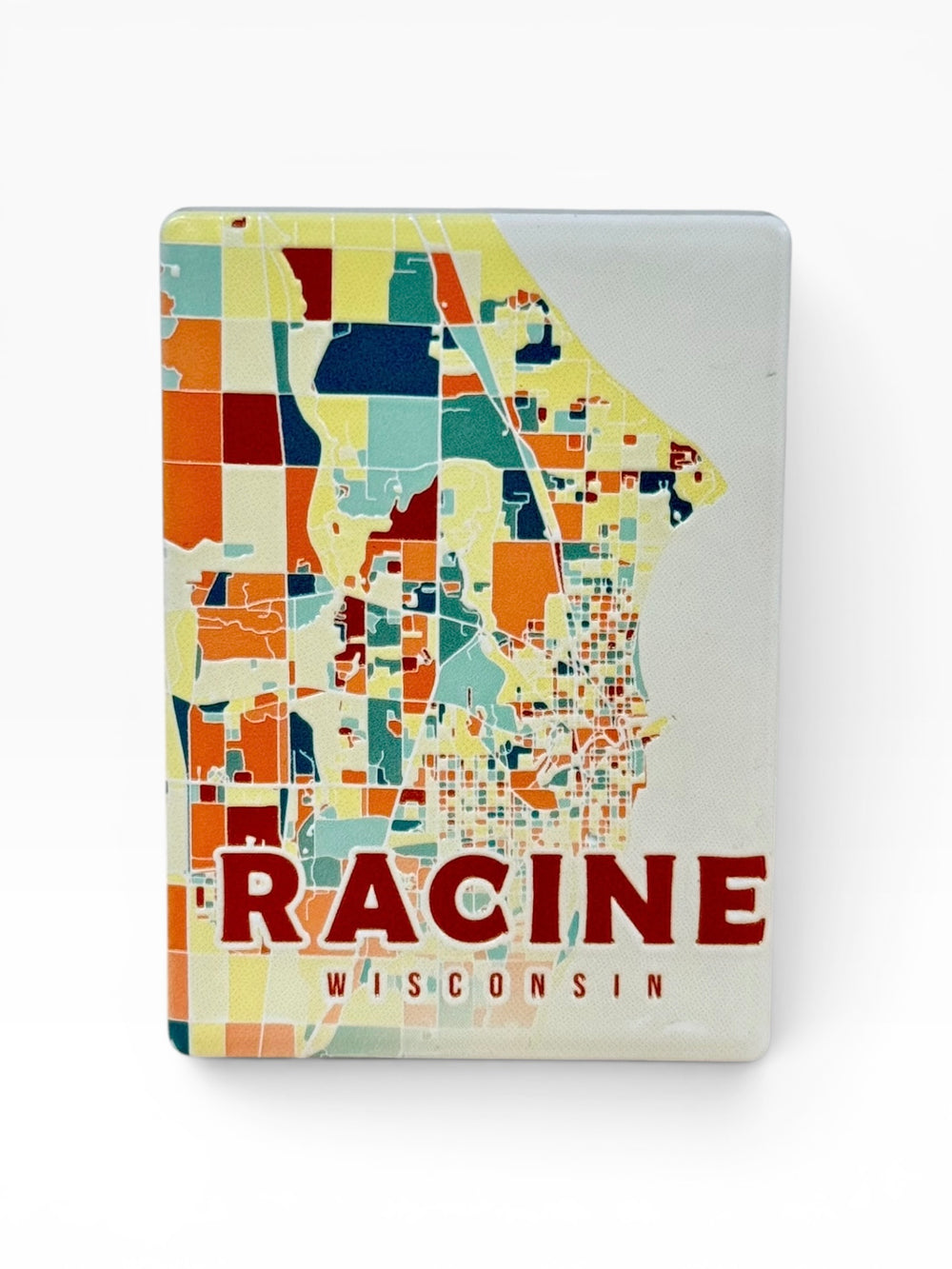 Racine Ceramic Printed Textured Magnet