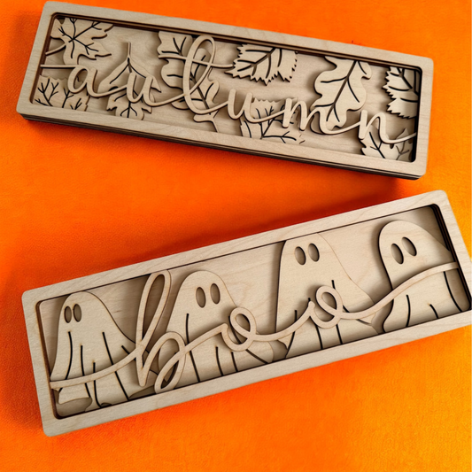 Autumn & Halloween Sign Make & Take Workshop: October 10th