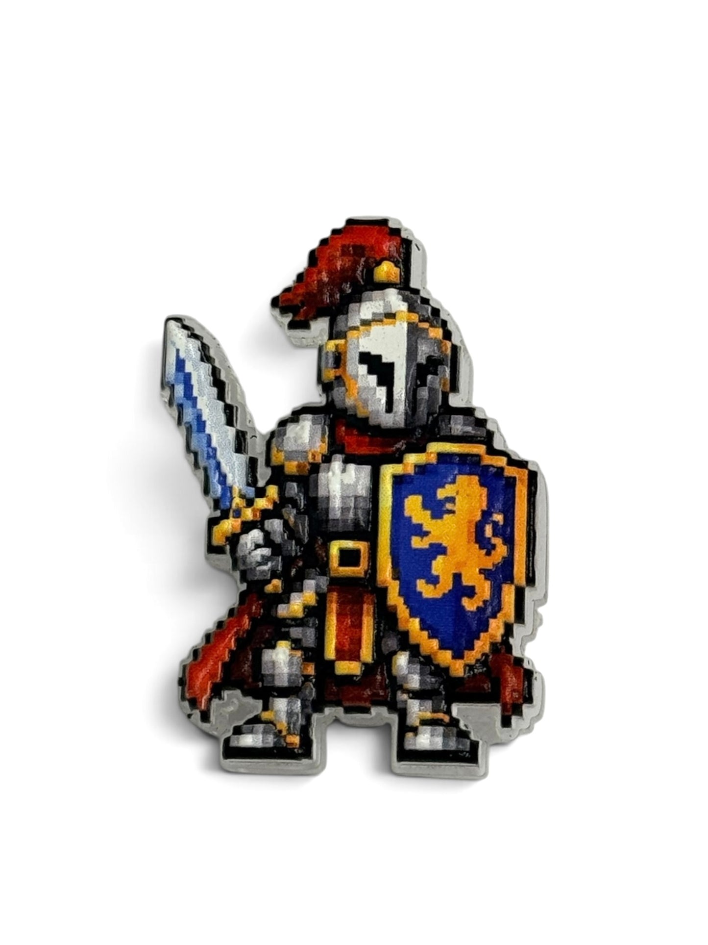 Pixel Knight | Acrylic Gamer Pin
