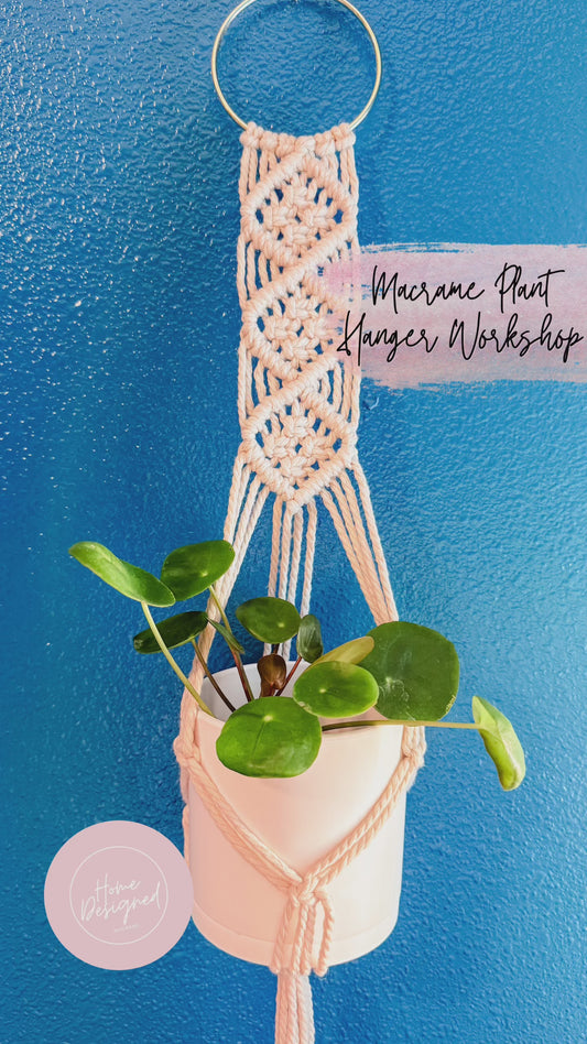 Macrame Plant Hanger Workshop: March 5th