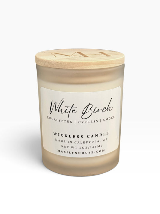 White Birch Soy Wickless Candle | 5 oz