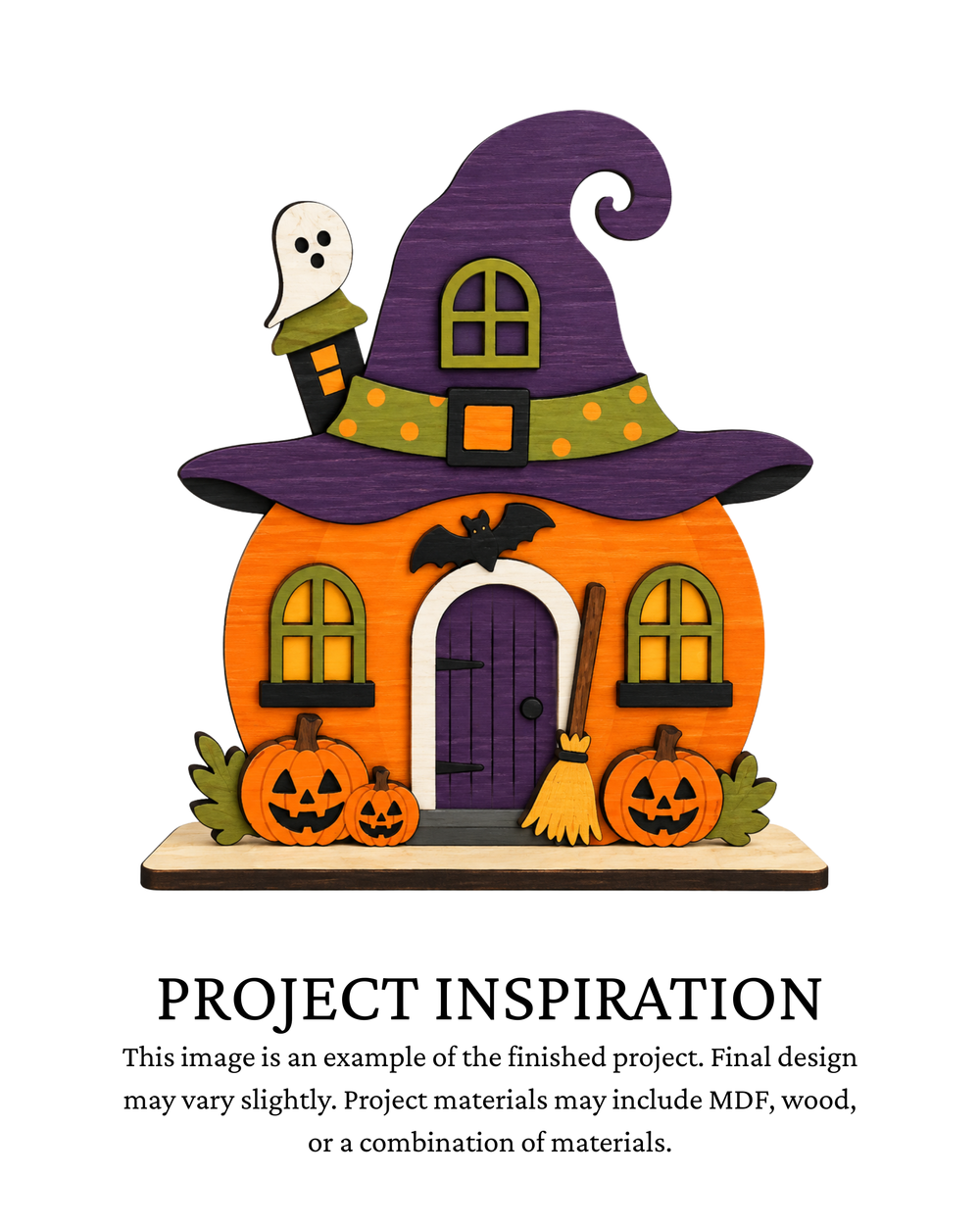 Witch Hat House DIY Shelf Sitter | Creative Table Project